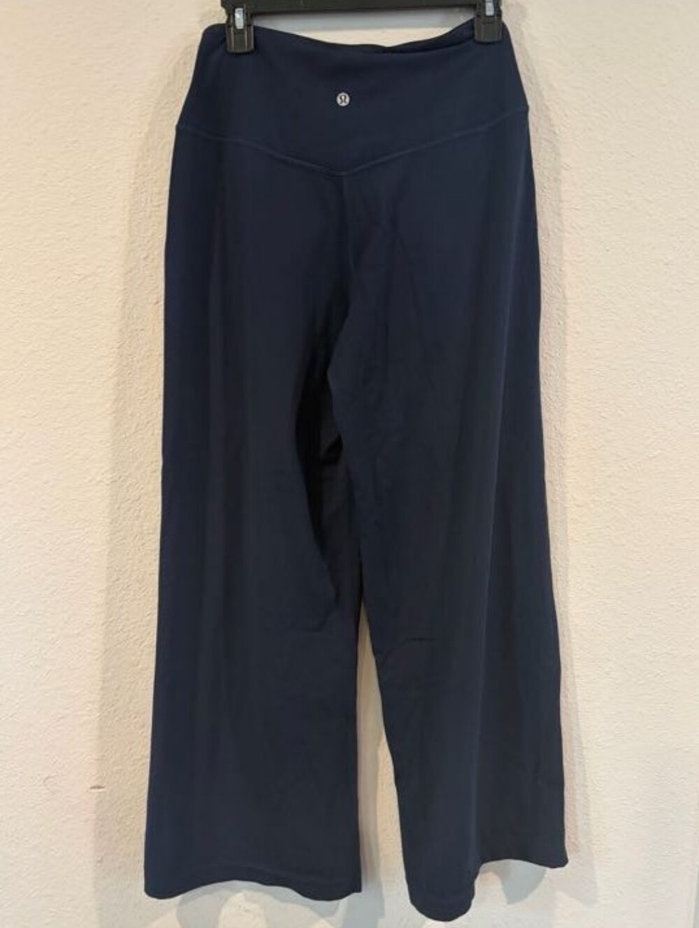 Lululemon Womens True Navy Blue High Waist Pleated Nulu Trouser Pants Size 6 - Picture 2 of 3
